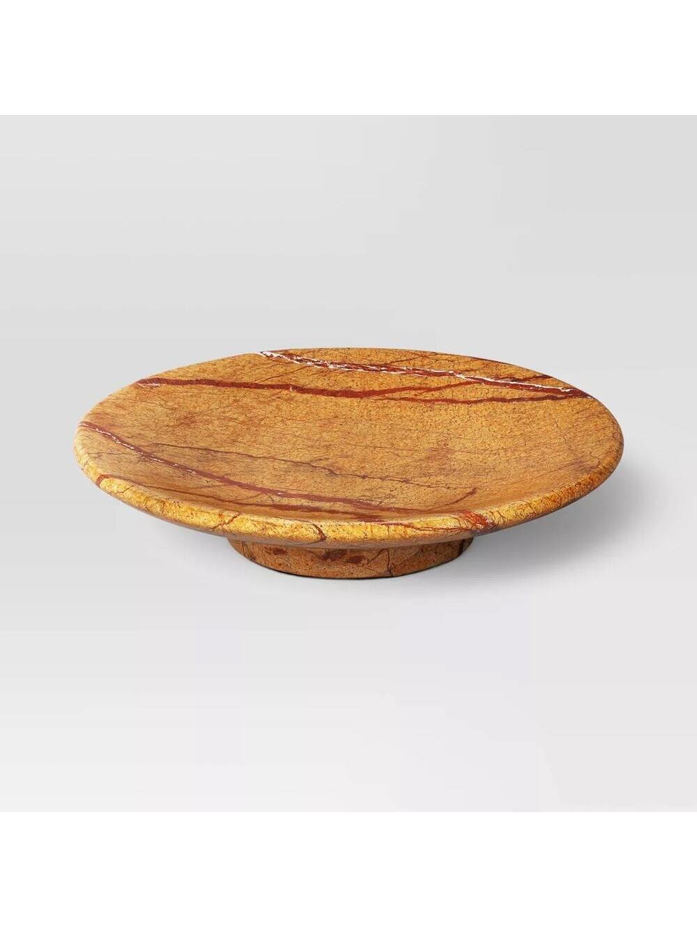 Threshold NWT Marble Fruit Bowl